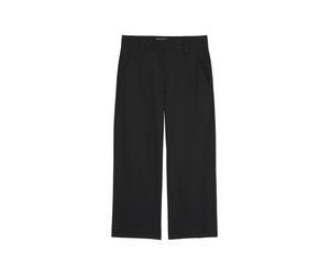 Marc O'Polo Damen Hosen aus Bio-Baumwollen-Mix, schwarz, Gr. 42
