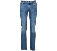 Marc O'Polo Damen Jeanshose mit Stretch-Anteil Straight Fit, Blau (Authentic Mid Blue Wash), W28/L34