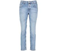 Boyfriend-Jeans MARC O'POLO "aus Bio-Baumwoll-Mix" Gr. 27 30, Länge 30, blau Damen Jeans Boyfriend (76067257-27)