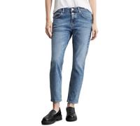 Boyfriend-Jeans MARC O'POLO "THEDA BOYFRIEND", Damen, Gr. 32, Länge 32, blau (clean blau wash), Denim/Jeans, Obermaterial: 98% Baumwolle, 2% Elasthan, Jeans (42851606-32) clean blau wash