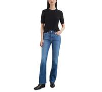 Marc OߴPolo Damen Jeanshose mit Stretch-Anteil Flared Fit, Blau (Cashmere Soft Blue Wash), W33/L32