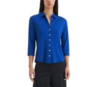 Marc O'Polo Damen Jerseybluse mit Kentkragen verkürzte Ärmel