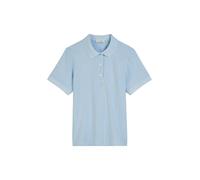 Marc O'Polo Regular Fit Poloshirt aus Light Piqué-Jersey in Hellblau, Größe L