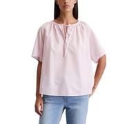 Marc O'Polo Damen Kurzarmbluse zum Binden Relaxed Fit, Rosa (Pale Lilac), 34