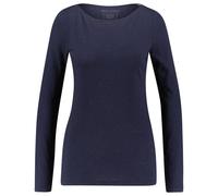 Marc O'Polo Damen Langarmshirt, marine, Gr. L