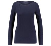 Marc O'Polo Damen Langarmshirt Baumwolle Marine Größe XS