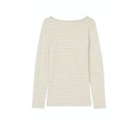 Marc O'Polo Damen Langarmshirt mit U-Boot-Ausschnitt gestreift