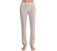 Marc O'Polo Damen Lange Schlafanzughose Loungehose Pants - 162114, Größe Damen:XL, Farbe:Off-White