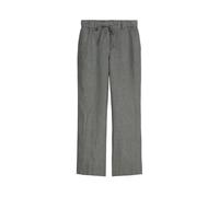 Leinenhose straight Grau 42