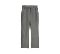 Leinenhose straight Grau 44