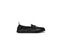 Loafer MARC O'POLO "mit elastischer Fersenkante", Damen, Gr. 39, schwarz, Obermaterial: 100% Leder (Schaf), unifarben, Schuhe Loafer (24797535-39) schwarz