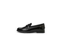 Loafer MARC O'POLO "aus Lackleder mit Münze", Damen, Gr. 38, schwarz, Obermaterial: 100% Leder (Rind), unifarben, Schuhe (53543321-38) schwarz