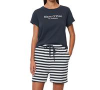 Pyjama MARC O'POLO Gr. M (38), blau (dark navy,) Damen Homewear-Sets (48280539-M) dark navy,