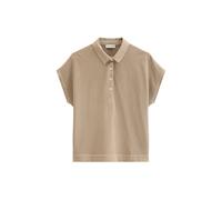 Marc O'Polo Damen Poloshirt, taupe, Gr. XS
