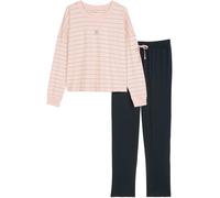 Marc O'Polo Damen Pyjama Blend & Pair CottonSchlafanzug, Pyjama Set, Nachtwäsche S