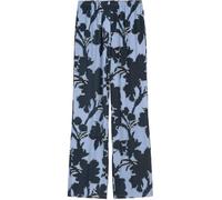 Marc O'Polo Damen Pyjamahose Mix N Match Cotton Modal - Country Blue/Dark Navy Print - Größe S