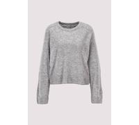 Marc O'Polo Damen Rundhalspullover Stone M Stone Melange