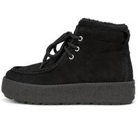 Marc OߴPolo Damen Schnürschuhe aus Veloursleder gefüttert, Schwarz (Black), 40