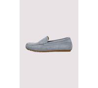 Marc O'Polo Damen-Slipper aus Leder 38 Light blue