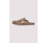 Marc O'Polo Damen-Slipper aus Leder 39 Faded brown