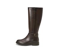 Stiefel MARC O'POLO "aus edlem Schafleder", Damen, Gr. 36, braun (m790), Obermaterial: 100% Leder (Schaf), Schuhe Stiefel (77955017-36) m790