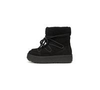 Marc OߴPolo Damen Stiefel aus Veloursleder gefüttert, Schwarz (Black), 42