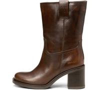 Marc OߴPolo Damen Stiefeletten aus Leder mit Blockabsatz, Braun (Cognac), 40