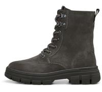 Stiefelette MARC O'POLO "mit Innenzipper", Damen, Gr. 37, grau (schwarz graphite), Obermaterial: 100% Leder (Rind), unifarben, Schuhe Stiefelette (17028620-37) schwarz graphite