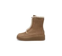 Marc O'Polo Stiefeletten aus reinem Rindsvelours in Sand, Größe 39