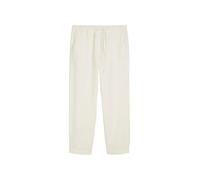 Marc O'Polo Damen Stoffhose mit Kordelzug Tapered Fit, Cremefarben (White Cotton), 38
