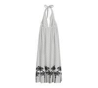 Marc O'Polo Damen Strandkleid Palm Border Geo whitecottonpalmprint - Größe L