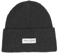 Marc OߴPolo Damen Strickmütze aus Bio-Baumwolle mit Logo