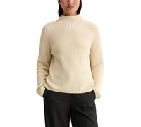 Marc O'Polo Strickpullover Damen aus Bio-Baumwolle Langarm Beige XS