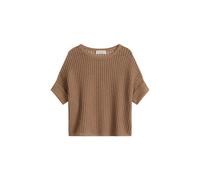 Marc O'Polo Damen Strickpullover, braun, Gr. S
