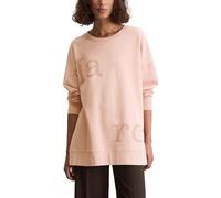 Sweatshirt MARC O'POLO "aus Organic Cotton", Damen, Gr. M, pastel rose, Obermaterial: 100% Baumwolle, loose fit, Rundhals, Rippbündchen, Sweatshirts, Topseller (49834645-M) pastel rose