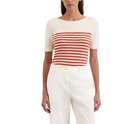 Marc O'Polo Regular Fit T-Shirt aus reiner Baumwolle in Orange, Größe S