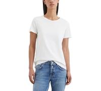 Marc OߴPolo Damen T-Shirt aus Bio-Baumwolle Regular Fit, Weiß (White), M