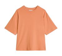Marc O'Polo Damen T-Shirt, kurzarm - Rundhals, Loose Fit, Baumwolle-Modal-Mix Orange / XS XS Orange