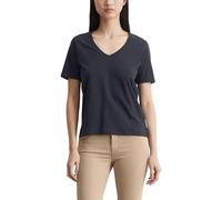 V-Shirt MARC O'POLO Gr. S, blau (manic midnight) Damen Shirts (82035633-S) manic midnight