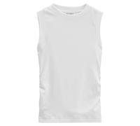Marc O'Polo Damen Tank-Top - Taillen-Raffung, Rippjersey, Slim Fit, Baumwoll-Stretch Weiß / XS XS Weiß