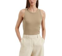 Marc O'Polo Damen Tanktop mit Rundhalsausschnitt Regular Fit, Beige (Summer Sand), XS