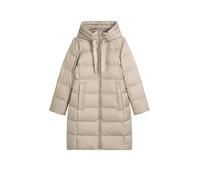 Marc O'Polo Shaped Fit Daunenmantel mit Kapuze in Stein, Größe 36