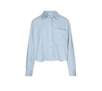 Marc O'Polo Denim Relaxed Fit Hemdbluse aus reiner Baumwolle in Hellblau, Größe XL