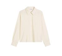 Langarmbluse MARC O'POLO DENIM "aus LENZING™ ECOVERO™", Damen, Gr. XS, weiß blush, Obermaterial: 100% Viskose, unifarben, relaxed fit normal, Manschette, Blusen (78393439-XS) weiß blush