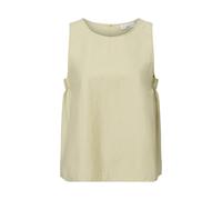 Marc O'Polo Denim Blusentop mit Rundhalsausschnitt in Schilf, Größe M