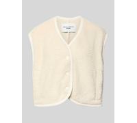 Marc O'Polo Denim Teddyweste Damen ecru, XL