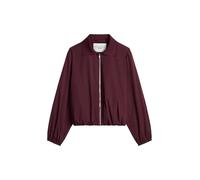 Outdoorjacke MARC O'POLO DENIM "aus Organic-Cotton-Mix-Stretch", Gr. L, merlot rot, Obermaterial: 68% Baumwolle, 27% Polyester, 5% Elasthan; Futter: 100% Viskose, unifarben, Jacken Outdoorjacke (85995