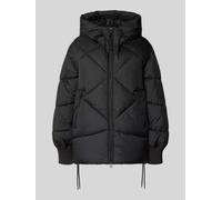 Marc O'Polo Denim Comfort Fit Steppjacke mit Kapuze in Black, Größe S