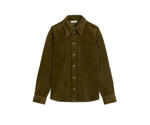 MARC O'POLO DENIM Cordbluse olive | M