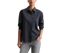 Marc O'Polo Denim Damen 5000006165 Hemdbluse aus Bio-Baumwolle mit Spitzkragen, 4133 ,XXS